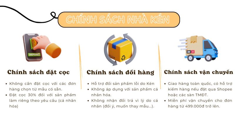 Chính sách mua hàng nhà Kén