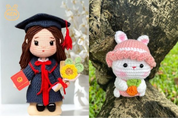 Quà tặng tốt nghiệp nữ - búp bê len