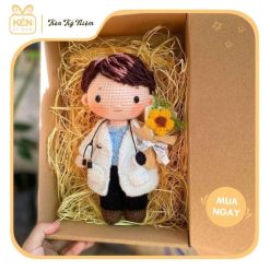Búp bê len nghề nghiệp – Thiết kế theo yêu cầu 2
