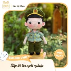 Búp bê len nghề nghiệp – Thiết kế theo yêu cầu