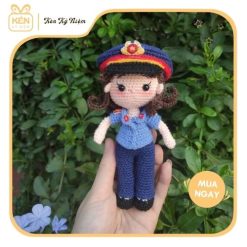 Búp bê len nghề nghiệp – Thiết kế theo yêu cầu 3