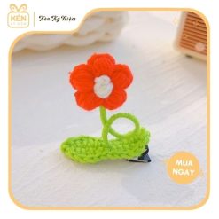 Kẹp tóc len hoa cúc - Kén Kỷ Niệm 1