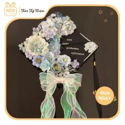 Mũ tốt nghiệp hoa lụa - Kén Kỷ Niệm 1