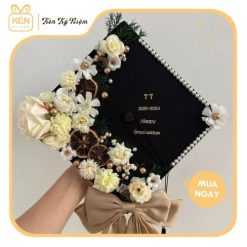 Mũ tốt nghiệp hoa lụa - Kén Kỷ Niệm 6