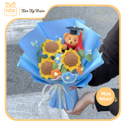 Bó Hoa Gấu Tốt Nghiệp – Kén Kỷ Niệm 2