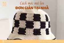 Học cách móc mũ len đơn giản tại nhà cho người mới bắt đầu