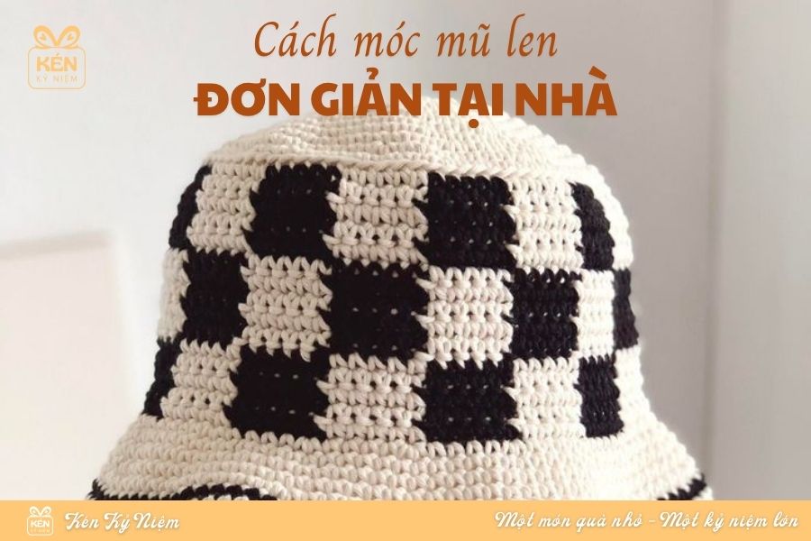 Học cách móc mũ len đơn giản tại nhà cho người mới bắt đầu