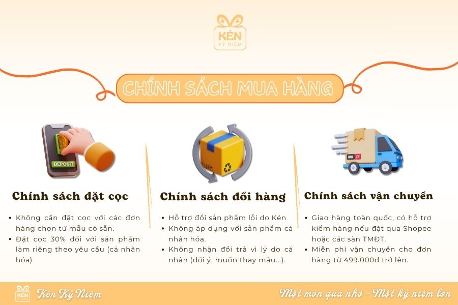 Chính Sách Mua Hàng Tại Kén – Điều Cần Biết Trước Khi Đặt Quà
