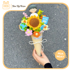 Bó Hoa Tốt Nghiệp Nhỏ Xinh – Kén Kỷ Niệm 2