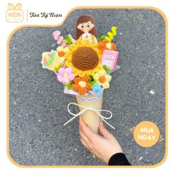 Bó Hoa Tốt Nghiệp Nhỏ Xinh – Kén Kỷ Niệm 4