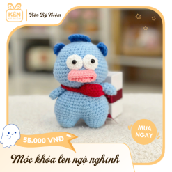 Móc Khoá Len Ngộ Nghĩnh - Kén Kỷ Niệm